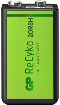 GP Batterij Oplaadbaar 9V NiMH 200mAh ReCyko 8,4V 1 Stuk