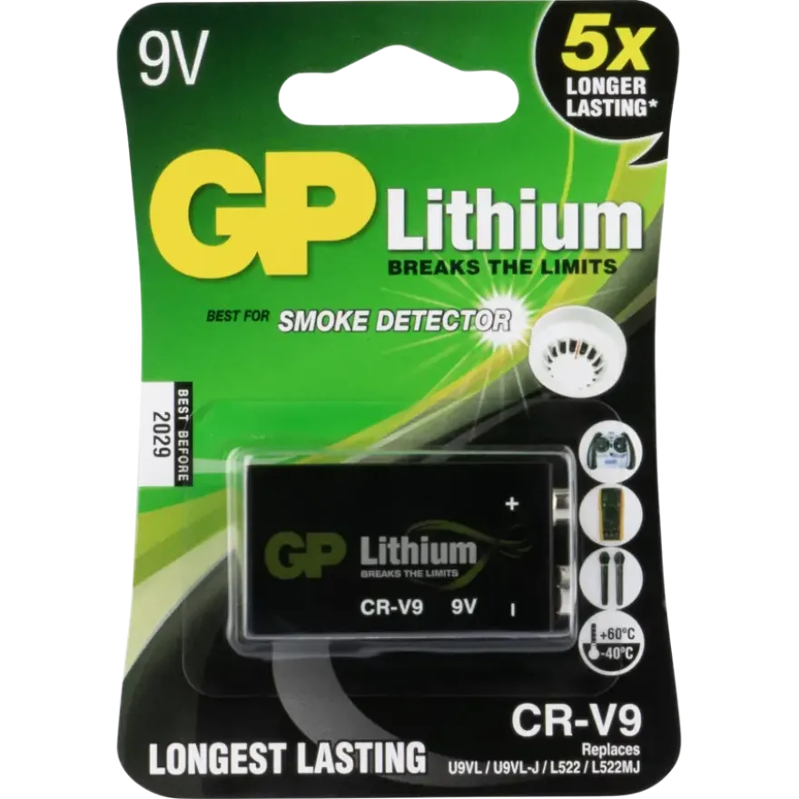 GP lithiumbatterij CR-V9 9 V
