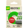 GP ReCyko oplaadbare batterijen AA 2100 mAh 4 stuks + gratis lader