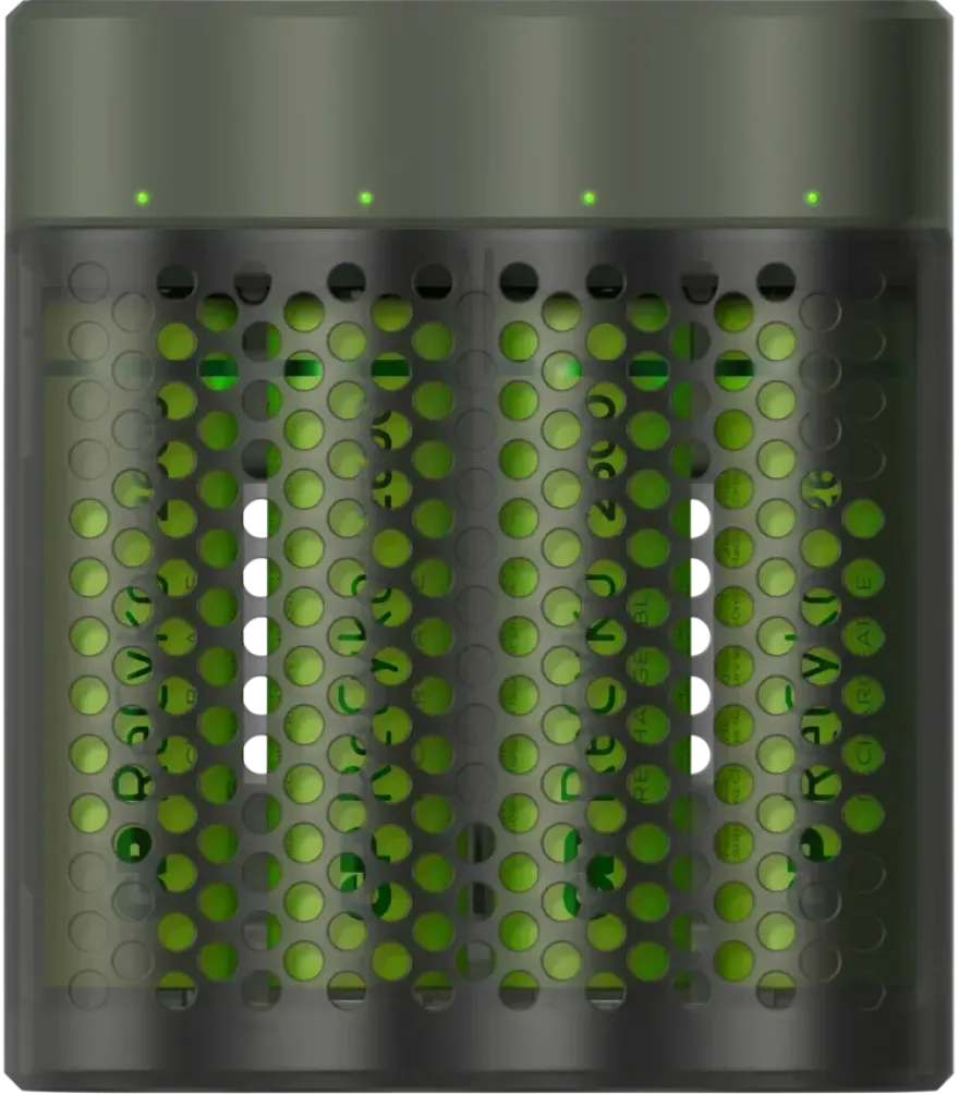 GP ReCyko+ USB Rapid Batterijlader incl. 4 AA Batterijen