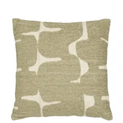 Graphic kussen beige - l45xb45xh10cm