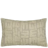 Graphic kussen beige - l55xb35xh10cm
