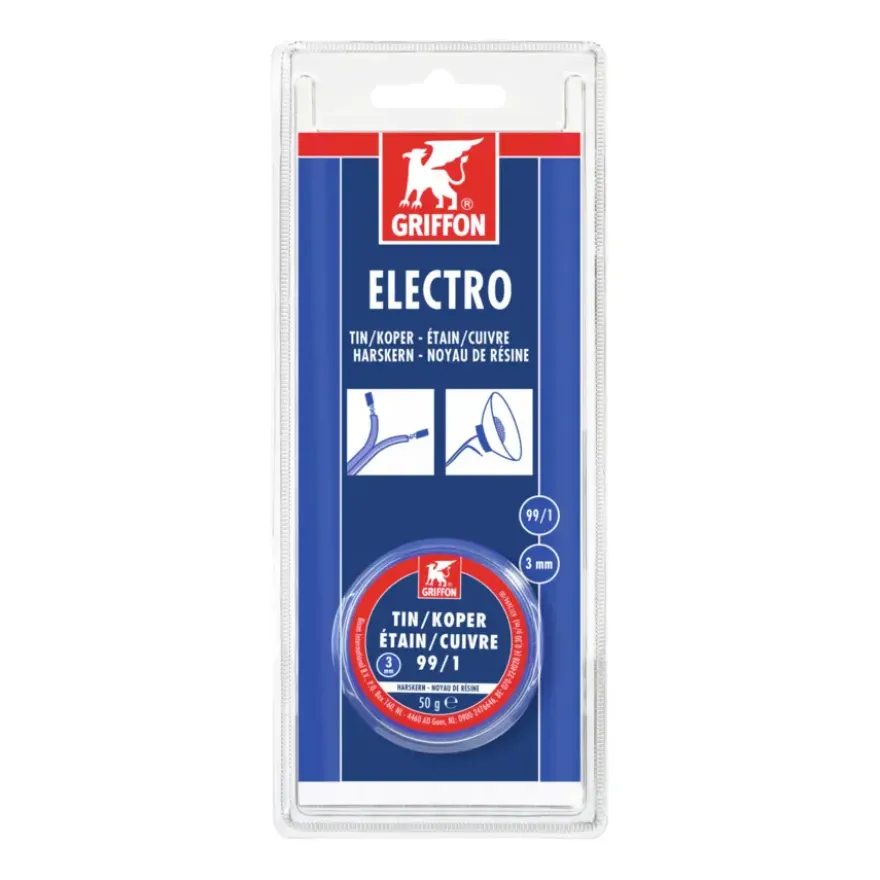 Griffon electro tin/koper 50g 3mm