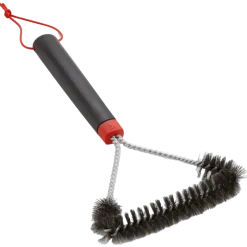 Grillborstel driezijdig 30 cm