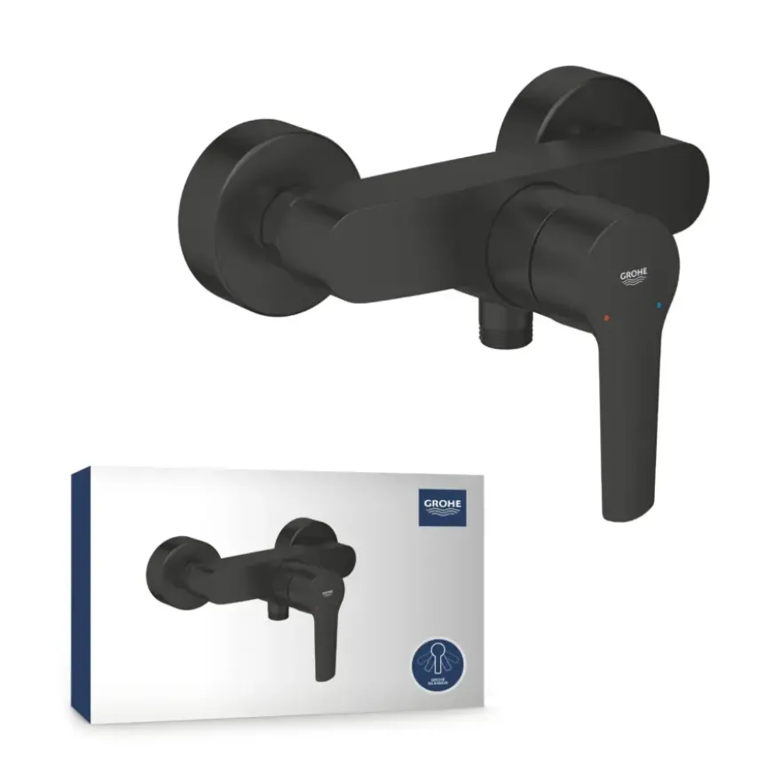 Grohe bad-/douchemengkraan Start mat zwart 15 cm