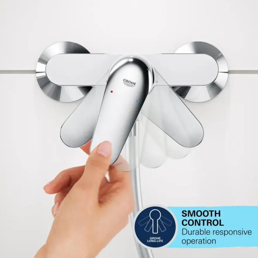 Grohe badkraan Quickfix Swift chroom 15 cm