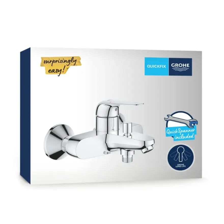 Grohe badkraan Quickfix Swift chroom 15 cm
