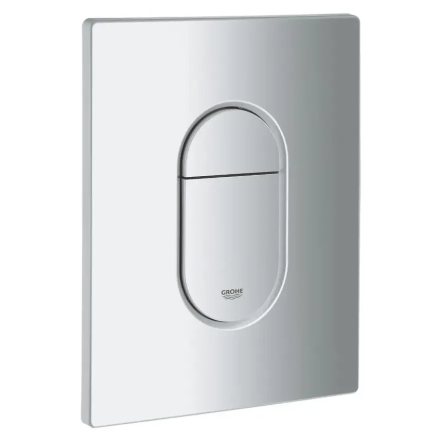 Grohe bedieningsplaat Arena Cosmopolitan mat chroom