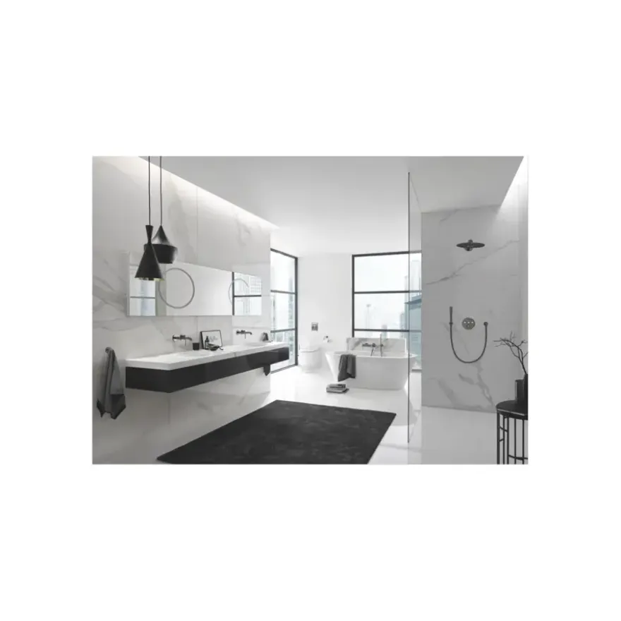 Grohe Colours Bedieningspaneel Skate Cosmopolitan Grafiet Kunststof