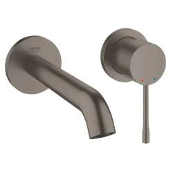 Grohe Colours wastafel inbouwkraan Essence New M 2-gats grafiet