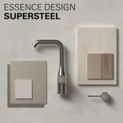 Grohe Colours Wastafelkraan Inbouw Essence New M Eengreep RVS