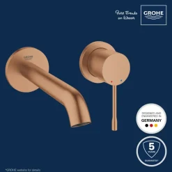 Grohe Colours Wastafelkraan Inbouw Essence New M Eengreep Koper