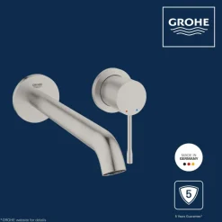Grohe Colours Wastafelkraan inbouw Essence New L Eengreep RVS
