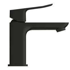 Grohe Dice wastafelmengkraan S-Size Push open Mat Zwart