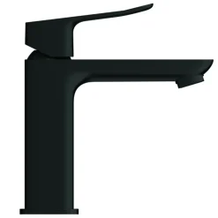 Grohe Dice wastafelmengkraan M-Size Push open Mat Zwart