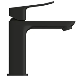 Grohe Dice wastafelmengkraan M-Size Push open Mat Zwart