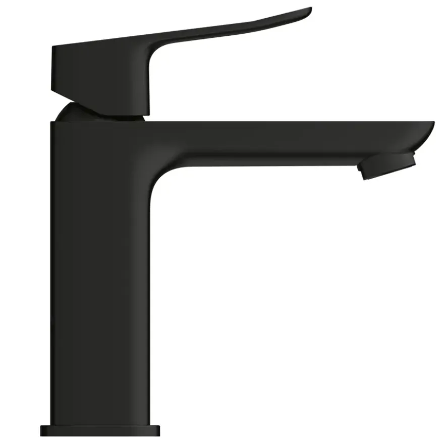 Grohe Dice wastafelmengkraan M-Size Push open Mat Zwart