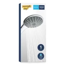 Grohe douchekop Quickfix Vitalio Joy handdouche 1 stand ø 11 cm chroom