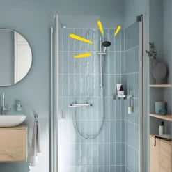 Grohe douchekop Quickfix Vitalio Start 110 handdouche waterbesparend 1 stand ø 11 cm chroom
