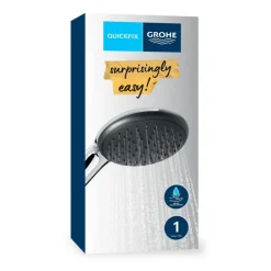 Grohe douchekop Quickfix Vitalio Start 110 handdouche waterbesparend 1 stand ø 11 cm chroom