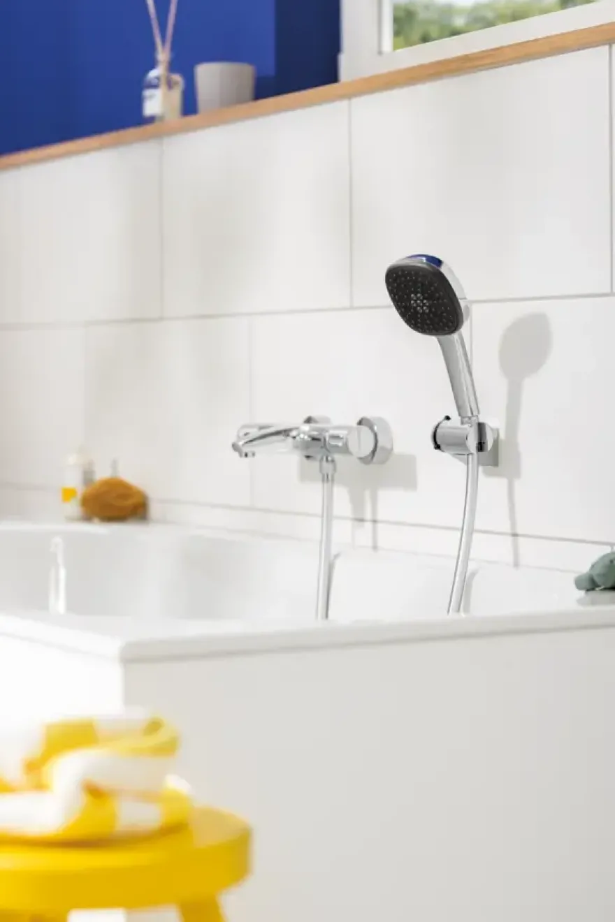 Grohe douchekop Quickfix Vitalio Comfort handdouche waterbesparend 3 standen ø 10 cm chroom