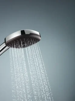 Grohe douchekop Quickfix Vitalio Comfort handdouche waterbesparend 3 standen ø 10 cm chroom