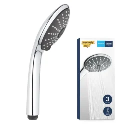 Grohe douchekop Quickfix Vitalio Joy handdouche 3 standen ø 11 cm chroom