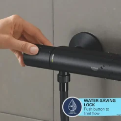 Grohe douchekraan Precision Start mat zwart