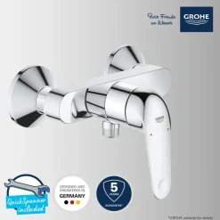 Grohe douchekraan Quickfix Swift chroom 15 cm