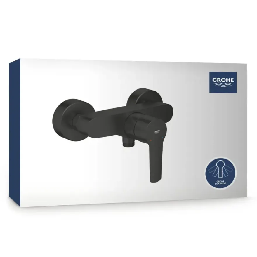 Grohe douchemengkraan Start mat zwart 15 cm