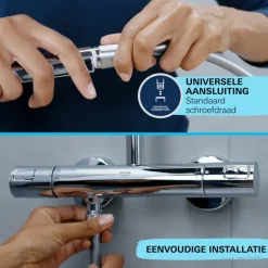 Grohe doucheset Quickfix Vitalio Start 2 standen chroom