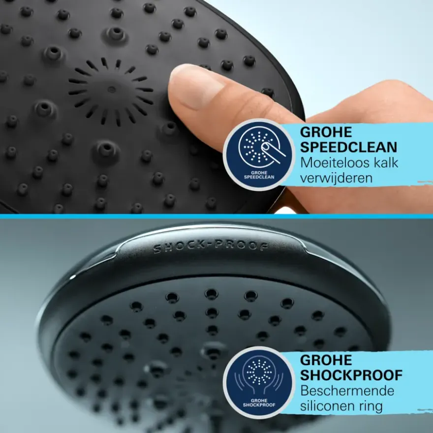 Grohe doucheset Quickfix Vitalio Start 2 standen chroom