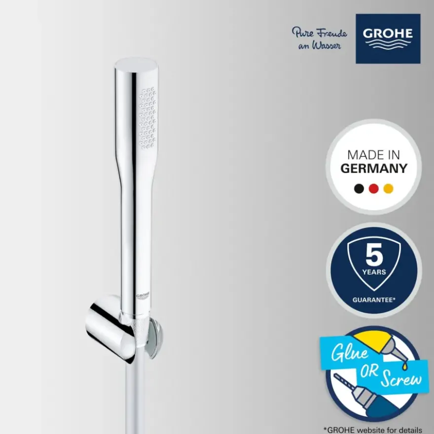 Grohe doucheset Quickfix Vitalio Get 1 stand chroom