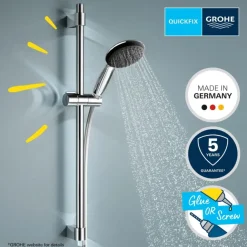 Grohe doucheset Quickfix Vitalio Start 3 standen chroom