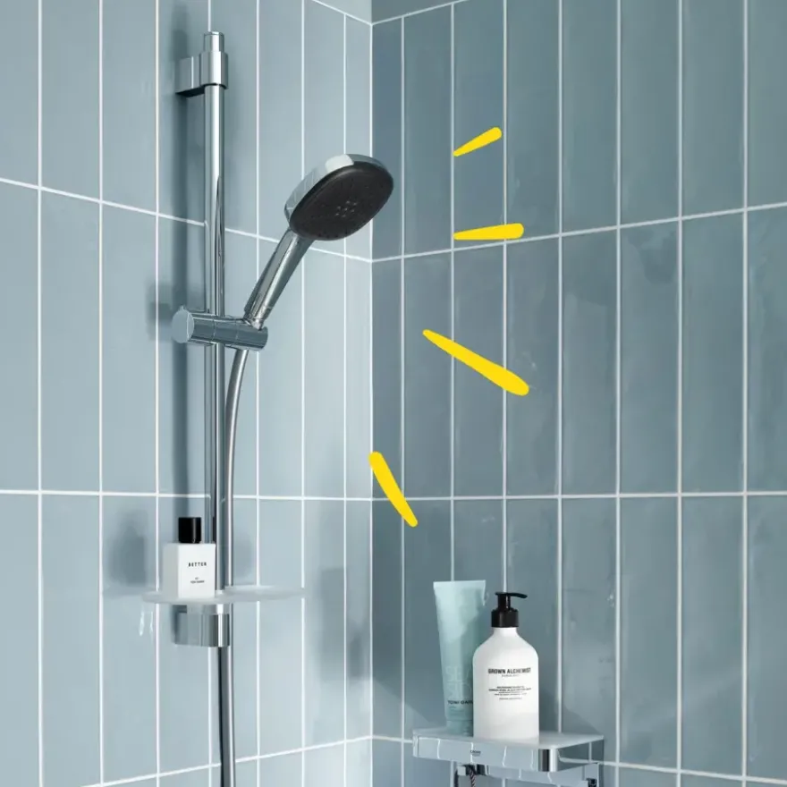 Grohe doucheset Quickfix Vitalio Comfort 3 standen chroom