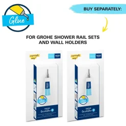 Grohe doucheset Quickfix Vitalio Comfort 3 standen chroom