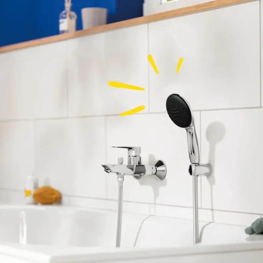 Grohe doucheset Quickfix Vitalio Start 2 standen chroom
