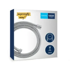 Grohe doucheslang VitalioFlex Metal metaal 150 cm chroom