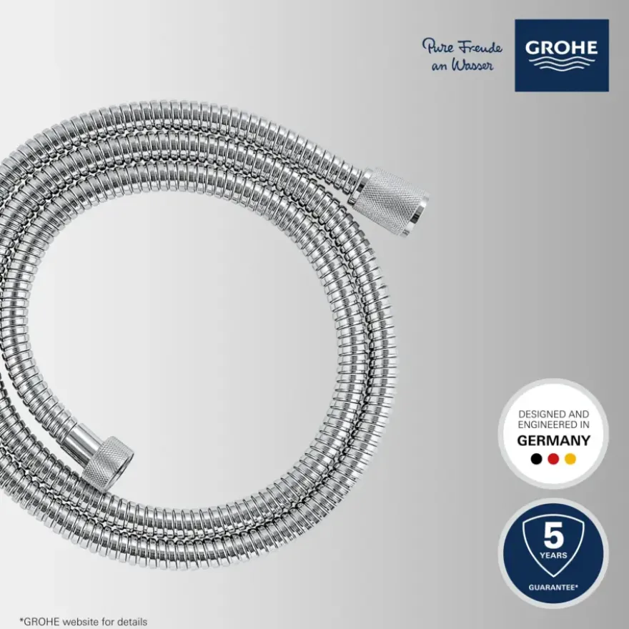 Grohe doucheslang VitalioFlex Metal metaal 150 cm chroom