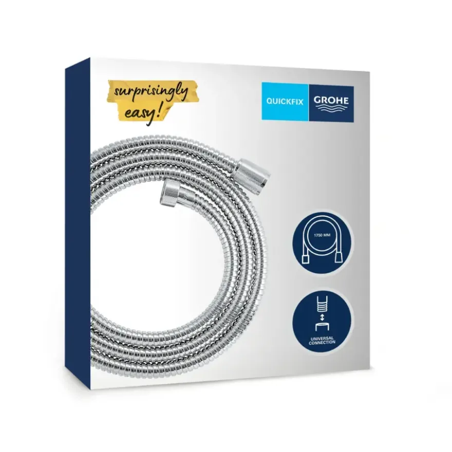 Grohe doucheslang VitalioFlex Metal metaal 175 cm chroom