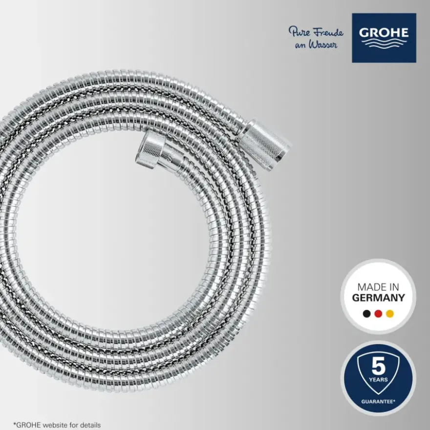 Grohe doucheslang VitalioFlex Metal metaal 175 cm chroom
