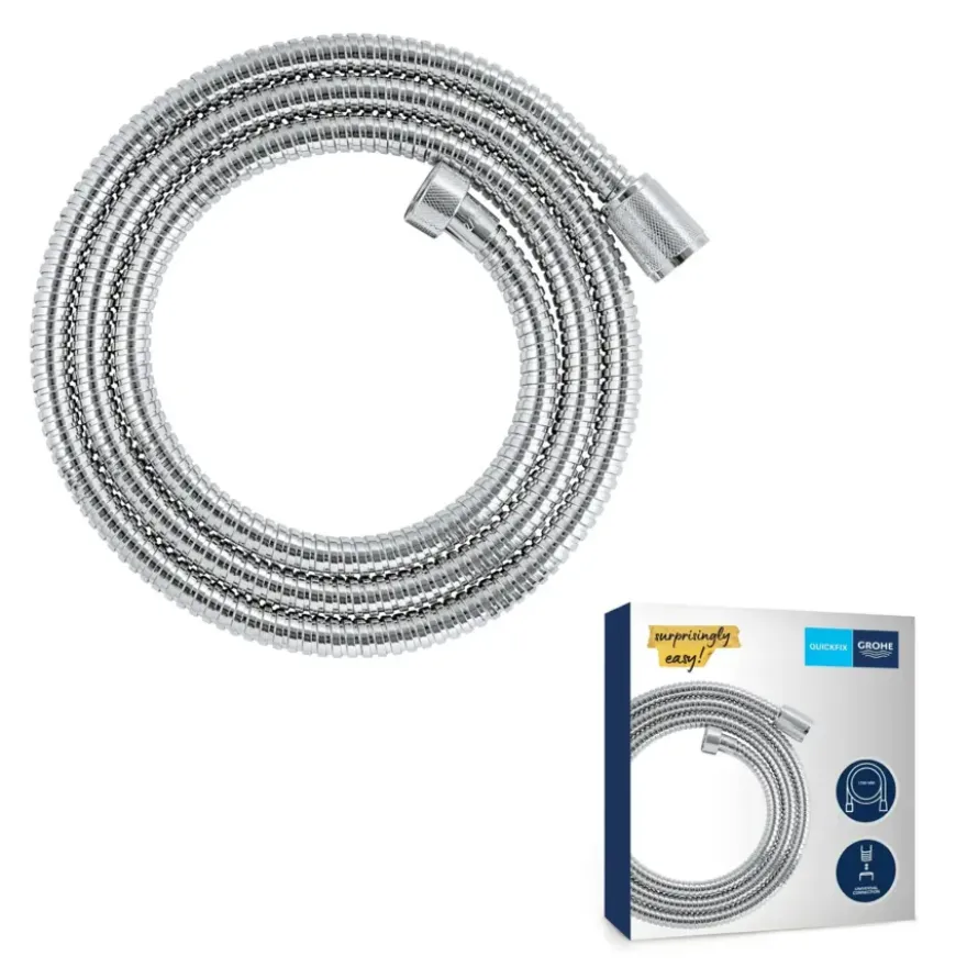 Grohe doucheslang VitalioFlex Metal metaal 175 cm chroom