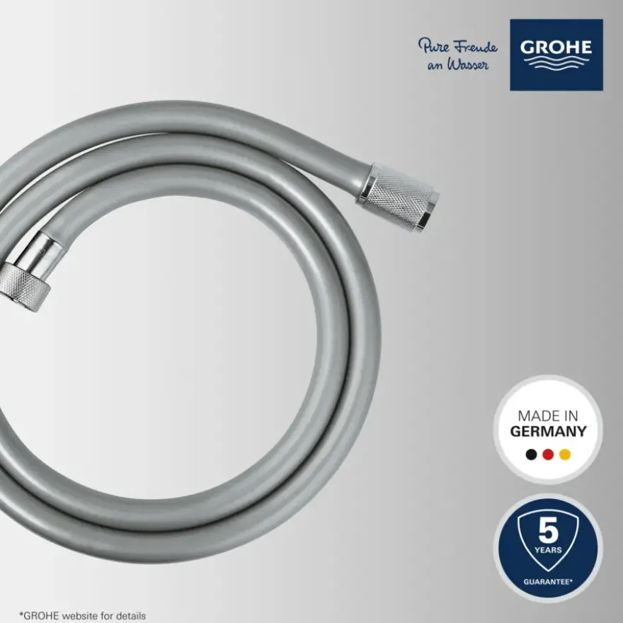 Grohe doucheslang VitalioFlex Trend kunststof 125 cm chroom