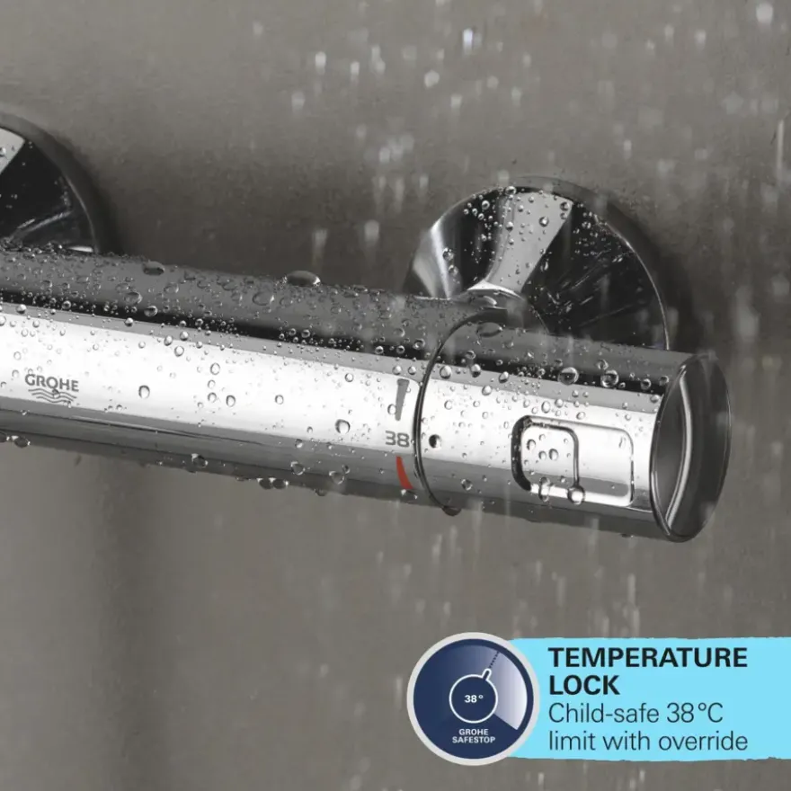 Grohe doucheslang VitalioFlex Trend kunststof 125 cm chroom