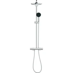 Grohe douchesysteem Vitalio Start 250 met handdouche en thermostaatkraan 2 standen chroom, max. 8,0 L/min bij 3 bar - hartafstand kraan 15 cm