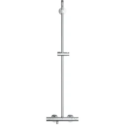 Grohe douchesysteem Vitalio Start 250 met handdouche en thermostaatkraan 2 standen chroom, max. 8,0 L/min bij 3 bar - hartafstand kraan 15 cm