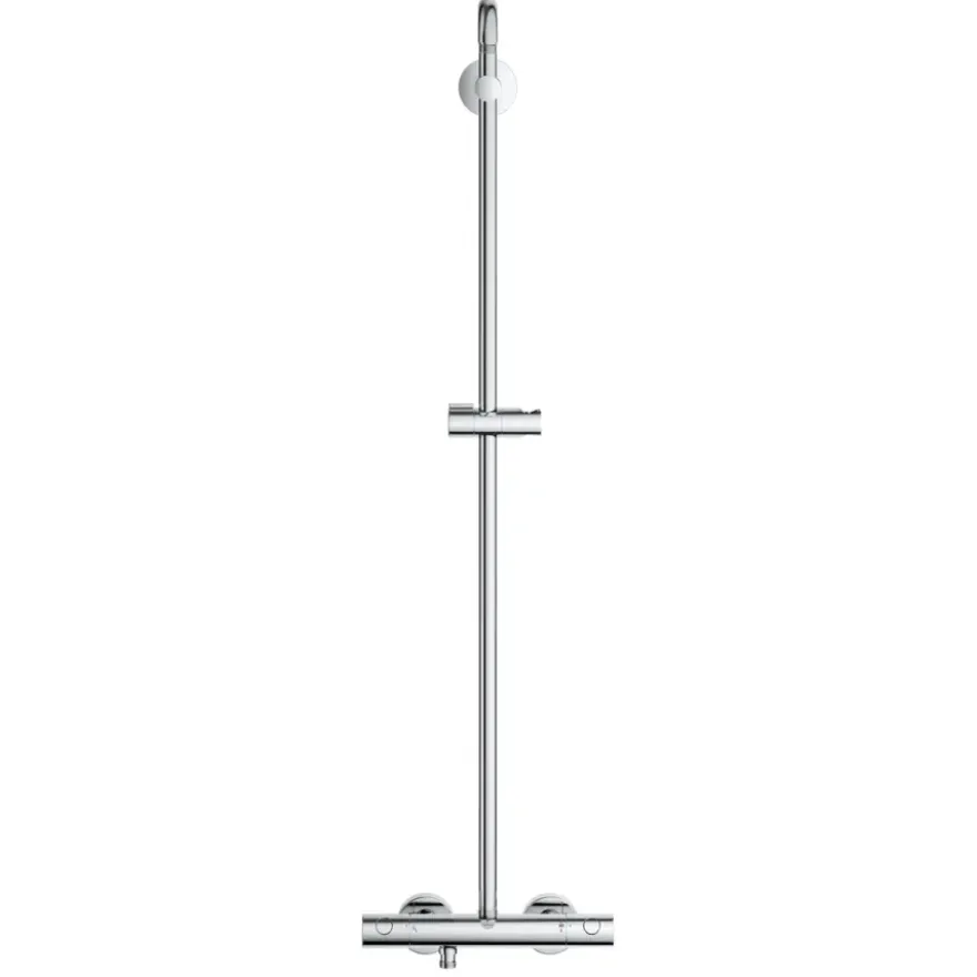 Grohe douchesysteem Vitalio Start 250 met handdouche en thermostaatkraan 2 standen chroom, max. 8,0 L/min bij 3 bar - hartafstand kraan 15 cm