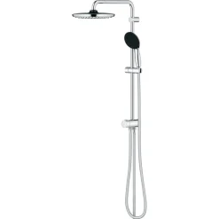 Grohe Douchesysteem Vitalio Start 250 met omstelling Rond, Max. 8,0L/M Bij 3 Bar Chroom - hartafstand kraan 15 cm
