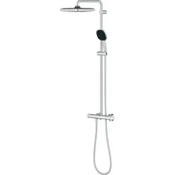 Grohe Douchesysteem Vitalio Comfort 250 met thermostaatkraan, Max. 8,0L/M Bij 3 Bar - Chroom - hartafstand kraan 15 cm