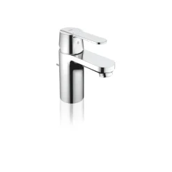 Grohe Get éénhendel wastafelkraan met lage uitloop en waste chroom
